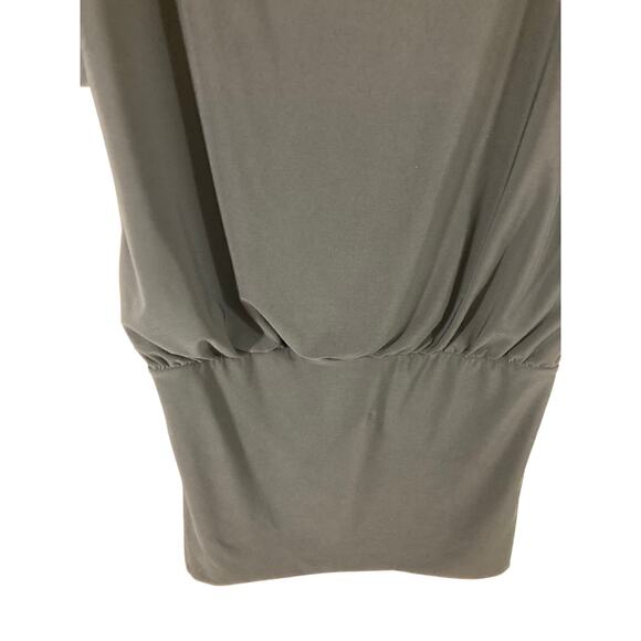 White House Black Market Oversized Black Tunic Wrap Dress XXS - Picture 2 of 6